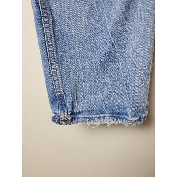 Abercrombie & Fitch Jeans 29 / 8 Womens 90s Straight Ultra High Rise Destroyed - Picture 5 of 14